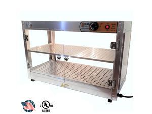 HeatMax Commercial Countertop Food Warmer Display Case With Water Tray 30x15x20 HeatMax Commercial Countertop Food Warmer Display Case With Water Tray 30x15x20