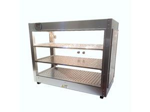 HeatMax Commercial Countertop Food Warmer Display Case With Water Tray 30X15X24 HeatMax Commercial Countertop Food Warmer Display Case With Water Tray 30X15X24