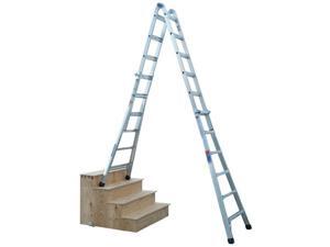 Multipurpose Ladder,26 ft.,IA,Aluminum WERNER MT-26 Multipurpose Ladder,26 ft.,IA,Aluminum WERNER MT-26