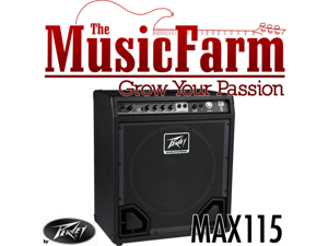Peavey Max 115 II 1x15 300W Bass Combo Amp - Black Peavey Max 115 II 1x15 300W Bass Combo Amp - Black