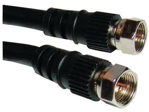 Petra SEI 205-430BK F-to-F RG6 Screw-On Cable (25 Feet) Petra SEI 205-430BK F-to-F RG6 Screw-On Cable (25 Feet)