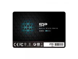 Silicon Power 256GB SSD 3D NAND With R/W Up To 560/530MB/s A55 SLC Cache Performance Boost SATA III 2.5" 7mm (0.28") Internal Solid State Drive (SP256GBSS3A55S25) Silicon Power 256GB SSD 3D NAND With R/W Up To 560/530MB/s A55 SLC Cache Performance Boost SATA III 2.5" 7mm (0.28") Internal Solid State Drive (SP256GBSS3A55S25)