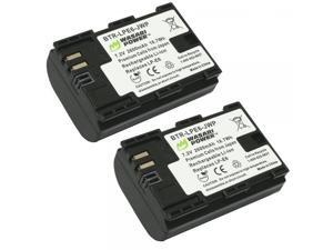 Wasabi Power Canon LP-E6, LP-E6N Replacement (2 Batteries) Wasabi Power Canon LP-E6, LP-E6N Replacement (2 Batteries)