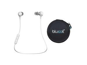nuforce be2 bluetooth inear earphones spinfit eartips white includes blucoil portable headphone hard case nuforce be2 bluetooth inear earphones spinfit eartips white includes blucoil portable headphone hard case