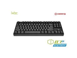 ikbc cd87bt wired + wireless 2 in 1 mechanical keyboard with cherry mx blue switch for ios, android, windows and mac bluetooth 3.0, pbt oem profile keycaps, 87key, navy blue color, ansi/us ikbc cd87bt wired + wireless 2 in 1 mechanical keyboard with cherry mx blue switch for ios, android, windows and mac bluetooth 3.0, pbt oem profile keycaps, 87key, navy blue color, ansi/us