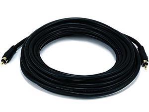 monoprice 25ft coaxial audio/video rca cable m/m rg59u 75ohm for s/pdif digital coax subwoofer & composite video monoprice 25ft coaxial audio/video rca cable m/m rg59u 75ohm for s/pdif digital coax subwoofer & composite video