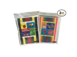 wikki stix reusable creative fun wax covered yarn stix, primary & neon colors, 96 piece mega pack in resealable bag wikki stix reusable creative fun wax covered yarn stix, primary & neon colors, 96 piece mega pack in resealable bag