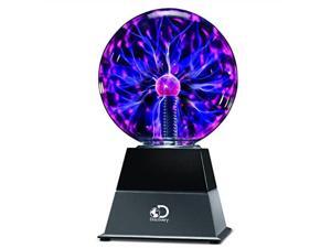 discovery kids 6" plasma globe lamp with interactive electronic touch and sound sensitive lightning and tesla coil, includes ac adapter, stem lava lamp style light for desk, kids room, and more discovery kids 6" plasma globe lamp with interactive electronic touch and sound sensitive lightning and tesla coil, includes ac adapter, stem lava lamp style light for desk, kids room, and more