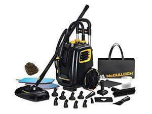 mcculloch mc1385 deluxe canister steam cleaner system, accessories brass brush heavyduty steamer complete set w/bonus: premium microfiber cleaner bundle mcculloch mc1385 deluxe canister steam cleaner system, accessories brass brush heavyduty steamer complete set w/bonus: premium microfiber cleaner bundle