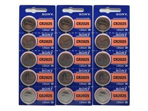 15 genuine sony cr2025 3v lithium 2025 coin batteries freshly packed by sony 15 genuine sony cr2025 3v lithium 2025 coin batteries freshly packed by sony