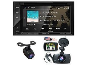 kenwood audio ddx26bt 6.2 double din bluetooth wvga touch screen dvd receiver w/ 1080 hd dash cam night vision gsensor video recorder & hd rear view camera kenwood audio ddx26bt 6.2 double din bluetooth wvga touch screen dvd receiver w/ 1080 hd dash cam night vision gsensor video recorder & hd rear view camera