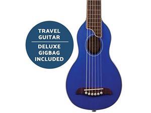 washburn rover 6 string acoustic guitar pack, right, trans blue, full ro10stblka washburn rover 6 string acoustic guitar pack, right, trans blue, full ro10stblka