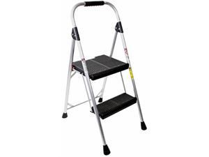 WERNER AL322-6 2 Steps, Folding Aluminum Step Stand, 225 lb. Load Capacity, WERNER AL322-6 2 Steps, Folding Aluminum Step Stand, 225 lb. Load Capacity,