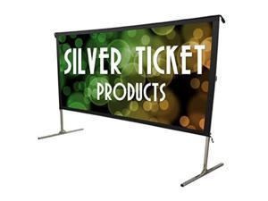 sto169119 silver ticket indoor/outdoor 119" diagonal movie projector screen white material sto 16:9, 119 sto169119 silver ticket indoor/outdoor 119" diagonal movie projector screen white material sto 16:9, 119