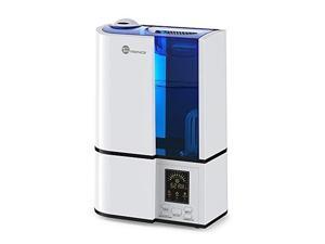 taotronics cool mist humidifier, 4l ultrasonic humidifiers for large bedroom home baby, quiet operation, led display with humidistat, waterless auto shutoff 1.06 gallon, us 110v taotronics cool mist humidifier, 4l ultrasonic humidifiers for large bedroom home baby, quiet operation, led display with humidistat, waterless auto shutoff 1.06 gallon, us 110v