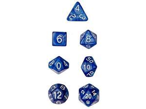 role 4 initiative set of 7 large highvisibility polyhedral dice: marble blue with white numbers role 4 initiative set of 7 large highvisibility polyhedral dice: marble blue with white numbers