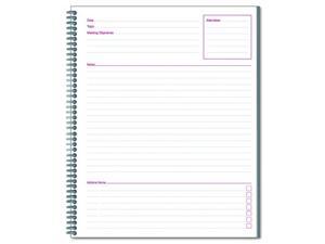 cambridge 06132 side bound guided business notebook, linen, meeting notes, 11 x 8 1/4, 80 sheets cambridge 06132 side bound guided business notebook, linen, meeting notes, 11 x 8 1/4, 80 sheets