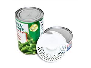 gadjit tuna can strainer pack of 2, white kitchen utensil easily strains liquids out of canned fruits and vegetables, press device into open can, pour out excess fluid, toprack dishwasher safe gadjit tuna can strainer pack of 2, white kitchen utensil easily strains liquids out of canned fruits and vegetables, press device into open can, pour out excess fluid, toprack dishwasher safe