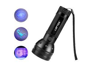 Loftek 51 UV 395nm Super Ultraviolet LED Flashlight Blacklight - Waterproof 3 AA Loftek 51 UV 395nm Super Ultraviolet LED Flashlight Blacklight - Waterproof 3 AA