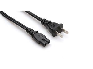 Hosa PWP-426 Power Cord Iec C7 - Nema 1-15p 8ft Hosa PWP-426 Power Cord Iec C7 - Nema 1-15p 8ft