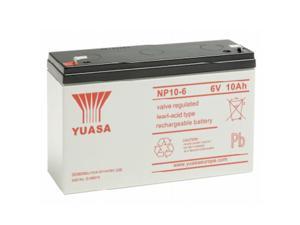 Yuasa NP10-6 6V/10AH Sealed Lead Acid Battery-F1 Terminal Yuasa NP10-6 6V/10AH Sealed Lead Acid Battery-F1 Terminal