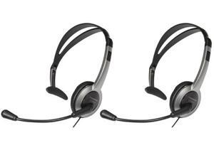 Panasonic KX-TCA430 Over The Head Headset With Noise-Cancelling Feature(2 Pack) Panasonic KX-TCA430 Over The Head Headset With Noise-Cancelling Feature(2 Pack)