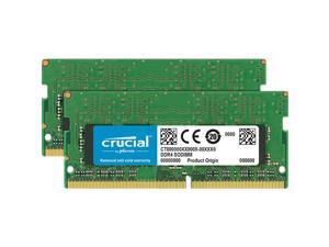 Crucial 16GB Kit (8GBx2) DDR4 2400 MT/s (PC4-19200) 260-Pin SODIMM Memory - CT2K8G4SFS824A Crucial 16GB Kit (8GBx2) DDR4 2400 MT/s (PC4-19200) 260-Pin SODIMM Memory - CT2K8G4SFS824A