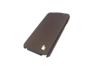 Jisoncase Brown Premium Leatherette Flip Case for Samsung Galaxy Note 3 Jisoncase Brown Premium Leatherette Flip Case for Samsung Galaxy Note 3