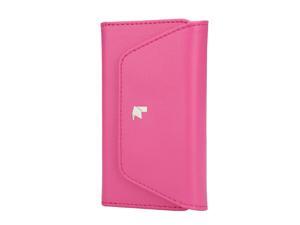 Jisoncase Rose Premium Leatherette iPhone 5/5S Trifold Wallet Case JS-I5S-02H33 Jisoncase Rose Premium Leatherette iPhone 5/5S Trifold Wallet Case JS-I5S-02H33