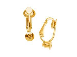 BeadSmith Gold Plated Earring Converters - Turn Posts Into Clip-Ons! (2 Pieces) BeadSmith Gold Plated Earring Converters - Turn Posts Into Clip-Ons! (2 Pieces)