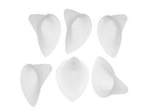 Lucite Classic Calla Lily Flower Bead Mat Frost 21mm X6 Lucite Classic Calla Lily Flower Bead Mat Frost 21mm X6
