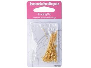 Gold Plated Findings Kit - Necklace And Bracelet Findings Gold Plated Findings Kit - Necklace And Bracelet Findings