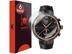 Asus ZenWatch 3 Screen Protector (6-Pack), Skinomi TechSkin Full Coverage Screen Protector for Asus ZenWatch 3 Clear HD Anti-Bubble Film Asus ZenWatch 3 Screen Protector (6-Pack), Skinomi TechSkin Full Coverage Screen Protector for Asus ZenWatch 3 Clear HD Anti-Bubble Film