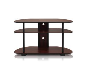Furinno 99603DC/BK Turn-N-Tube 3-Tier 42 TV Entertainment Center, Dark Cherry/Black Furinno 99603DC/BK Turn-N-Tube 3-Tier 42 TV Entertainment Center, Dark Cherry/Black