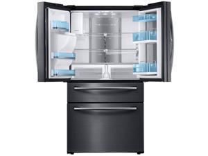 Samsung 27.8 Cu. Ft. Black Stainless Food ShowCase 4-Door French Door Refrigerator Samsung 27.8 Cu. Ft. Black Stainless Food ShowCase 4-Door French Door Refrigerator
