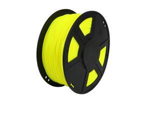 WyzWorks® 3D Printer Filament 1.75mm PLA Fluorescent Yellow 1kg/2.2lb for RepRap MarkerBot & More WyzWorks® 3D Printer Filament 1.75mm PLA Fluorescent Yellow 1kg/2.2lb for RepRap MarkerBot & More