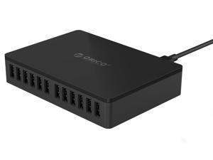 ORICO 12 Ports USB Desktop Super Charger Smart 5V2.4A Each Port Multi-Ports USB Charging Station for Restaurant Supermarket Hotel Railway Station Charging Smartphones,Tablets & iPads 20A 100W Max ORICO 12 Ports USB Desktop Super Charger Smart 5V2.4A Each Port Multi-Ports USB Charging Station for Restaurant Supermarket Hotel Railway Station Charging Smartphones,Tablets & iPads 20A 100W Max