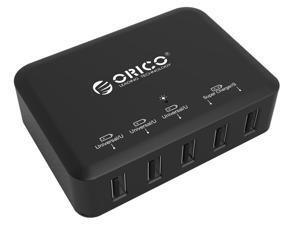 ORICO 5 Port 5V2.4A Fast Desktop Charger 40W 8A Max USB Travel Smart Charging Station W/ Intelligent Charging IC for iPhone 7 / 7 plus, iPad Air 2 / mini 3, Samsung,HTC ORICO 5 Port 5V2.4A Fast Desktop Charger 40W 8A Max USB Travel Smart Charging Station W/ Intelligent Charging IC for iPhone 7 / 7 plus, iPad Air 2 / mini 3, Samsung,HTC