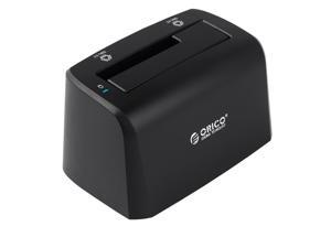 ORICO Tool Free SuperSpeed USB3.0 SATA 2.5 & 3.5 inch HDD SSD External Hard Drive Docking Station Support UASP & SATAIII for PC, Notebook ,MacBook ,laptop and Desktop - Black ORICO Tool Free SuperSpeed USB3.0 SATA 2.5 & 3.5 inch HDD SSD External Hard Drive Docking Station Support UASP & SATAIII for PC, Notebook ,MacBook ,laptop and Desktop - Black