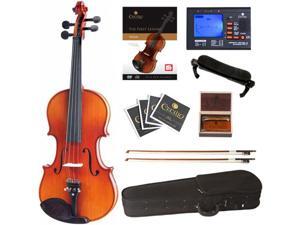 Cecilio 4/4 CVN-300 Ebony Fitted Solid Wood Violin Package with Case, Accessories & Lesson Book + DVD Cecilio 4/4 CVN-300 Ebony Fitted Solid Wood Violin Package with Case, Accessories & Lesson Book + DVD