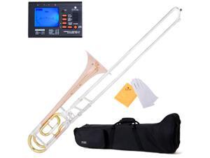MTB-33 Intermediate B Flat Trombone with F Trigger + Tuner, Case, Mouthpiece & Accessories MTB-33 Intermediate B Flat Trombone with F Trigger + Tuner, Case, Mouthpiece & Accessories