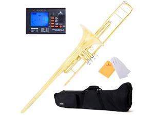 MTB-40 Intermediate B Flat Valve Trombone with Monel Valves + Tuner, Case, Mouthpiece & Accessories MTB-40 Intermediate B Flat Valve Trombone with Monel Valves + Tuner, Case, Mouthpiece & Accessories