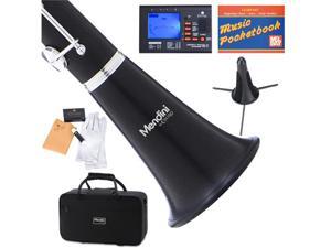 MCT-40 Bb Intermediate Ebony Wood Clarinet w/ Case, Tuner, Stand, Mouthpiece, Box of 10 Reeds, Cork Grease, & a Pair of Gloves MCT-40 Bb Intermediate Ebony Wood Clarinet w/ Case, Tuner, Stand, Mouthpiece, Box of 10 Reeds, Cork Grease, & a Pair of Gloves