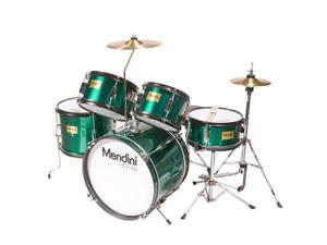 MJDS-5-GN Complete 16-Inch 5-Piece Green Junior Drum Set with Cymbals, Drumsticks and Adjustable Throne MJDS-5-GN Complete 16-Inch 5-Piece Green Junior Drum Set with Cymbals, Drumsticks and Adjustable Throne