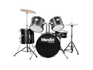 MDS80-BK Complete Full Size Senior 5-Piece 6-Ply Birch Wood Black Drum Set with Cymbals, Drumsticks and Throne MDS80-BK Complete Full Size Senior 5-Piece 6-Ply Birch Wood Black Drum Set with Cymbals, Drumsticks and Throne