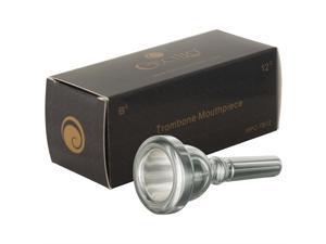 Cecilio Trombone Mouthpiece,12C, Silver Plated Cecilio Trombone Mouthpiece,12C, Silver Plated