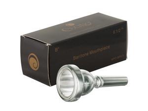 Cecilio Standard Baritone Horn Mouthpiece, Silver Plated, Size 6.5 Cecilio Standard Baritone Horn Mouthpiece, Silver Plated, Size 6.5