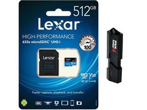Lexar High Performance 512GB MicroSD XC Memory Card 633x UHS-I Class 10 LSDMI512BBAP633A with Adapter and Dual Slot USB 3.0 MemoryMarket MicroSD & SD Memory Card reader Lexar High Performance 512GB MicroSD XC Memory Card 633x UHS-I Class 10 LSDMI512BBAP633A with Adapter and Dual Slot USB 3.0 MemoryMarket MicroSD & SD Memory Card reader
