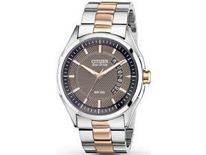 Citizen AW1146-55H Drive Two Tone Stainless Steel Case and Bracelet Brown Dial Date Display Citizen AW1146-55H Drive Two Tone Stainless Steel Case and Bracelet Brown Dial Date Display
