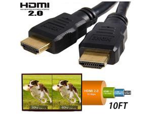 10 FT 18Gbps 28 AWG HDMI 2.0 CABLE 4K TV 3D DVD PS3 HDTV XBOX LCD HD TV 2160P 10 FT 18Gbps 28 AWG HDMI 2.0 CABLE 4K TV 3D DVD PS3 HDTV XBOX LCD HD TV 2160P